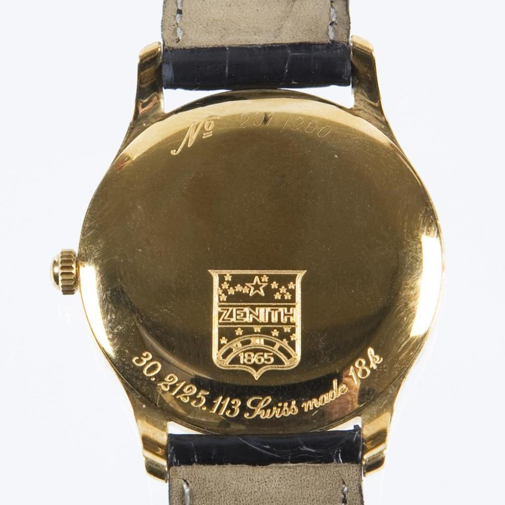 Armbanduhr-Chronometer Collection 125ème in Gold.. ZENITH.| siehe Nachtrag - Bild 2 aus 10