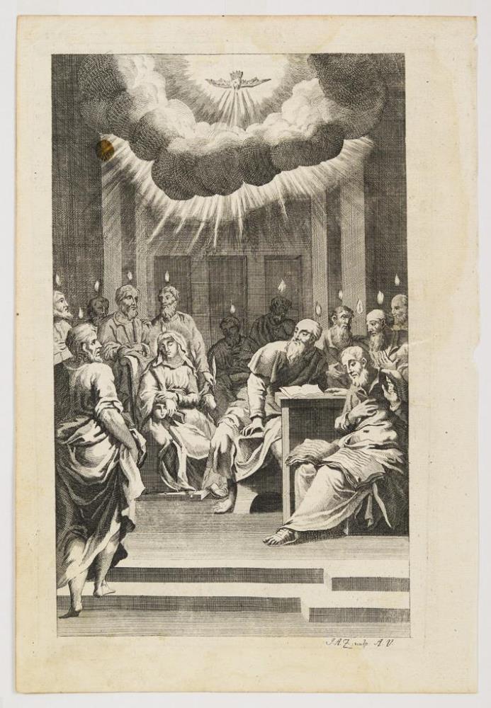 ZIMMERMANN, Joseph Anton (1707 Augsburg - 1797 München). 3 Szenen der Passionsgeschichte. - Image 2 of 4