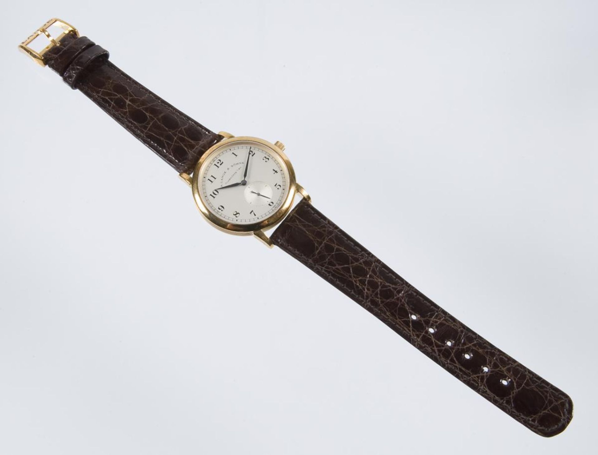 Armbanduhr: Modell 1815 in Gold.. A. LANGE & SÖHNE. - Bild 3 aus 9