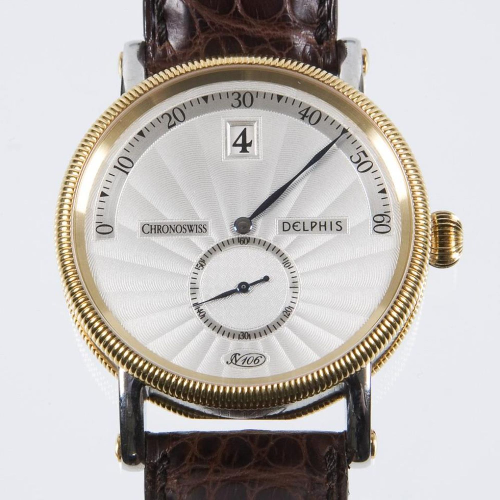 Armbanduhr: Delphis mit 3 verschiedenen Anzeige-Systemen.. CHRONOSWISS. - Bild 9 aus 9
