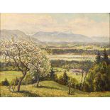 WÖHNER, Louis (1888 Coburg - 1958 München). Sonniges Alpenvorland.