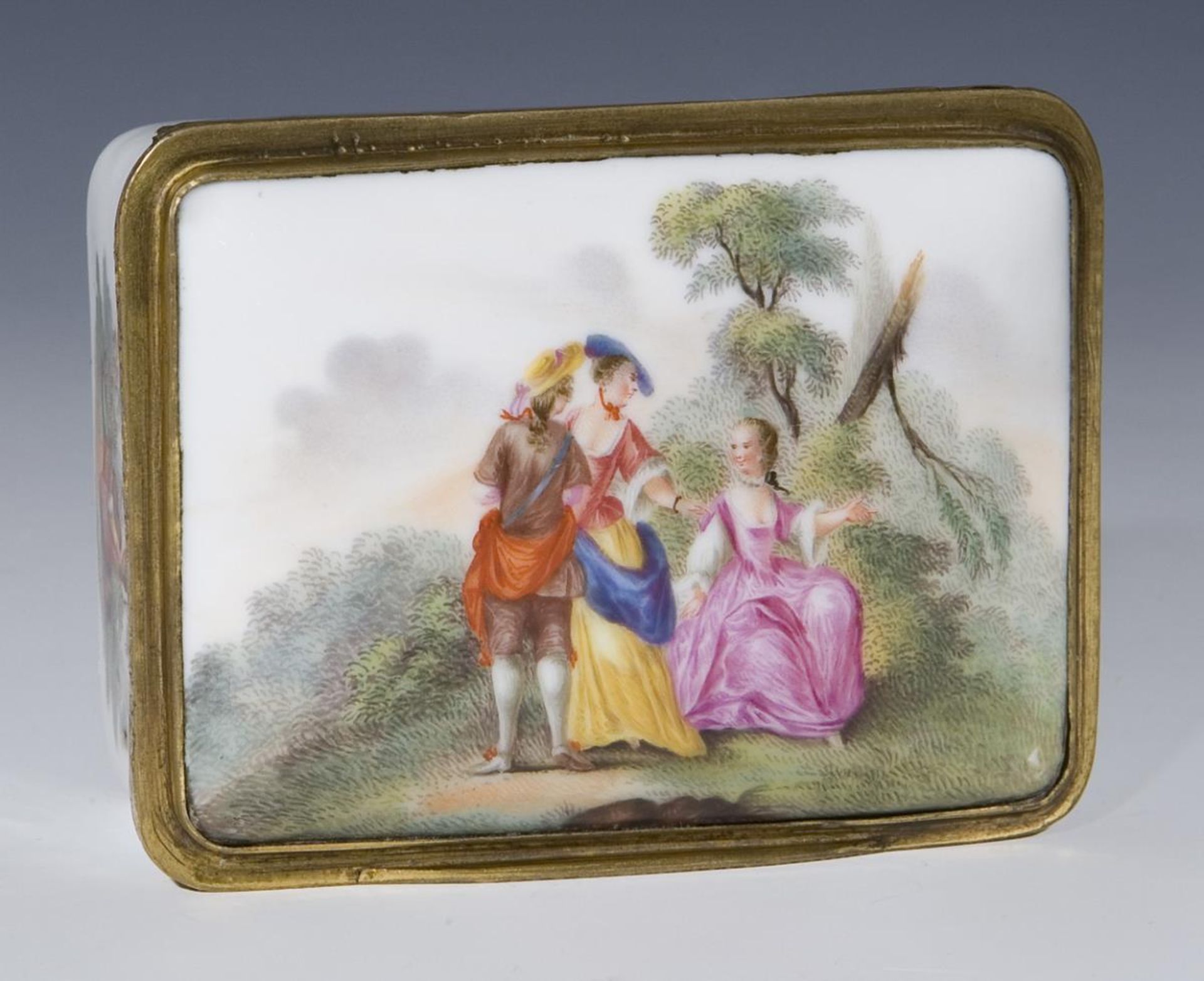 Barock-Tabatiere. Meissen. - Bild 5 aus 7