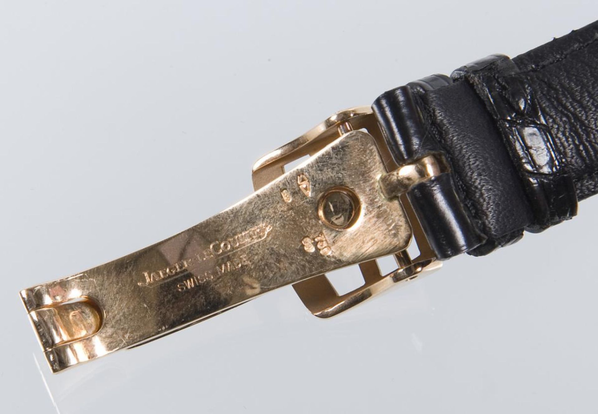 Armbanduhr: Reverso 60ème in Gold.. JAEGER-LECOULTRE. - Bild 7 aus 8