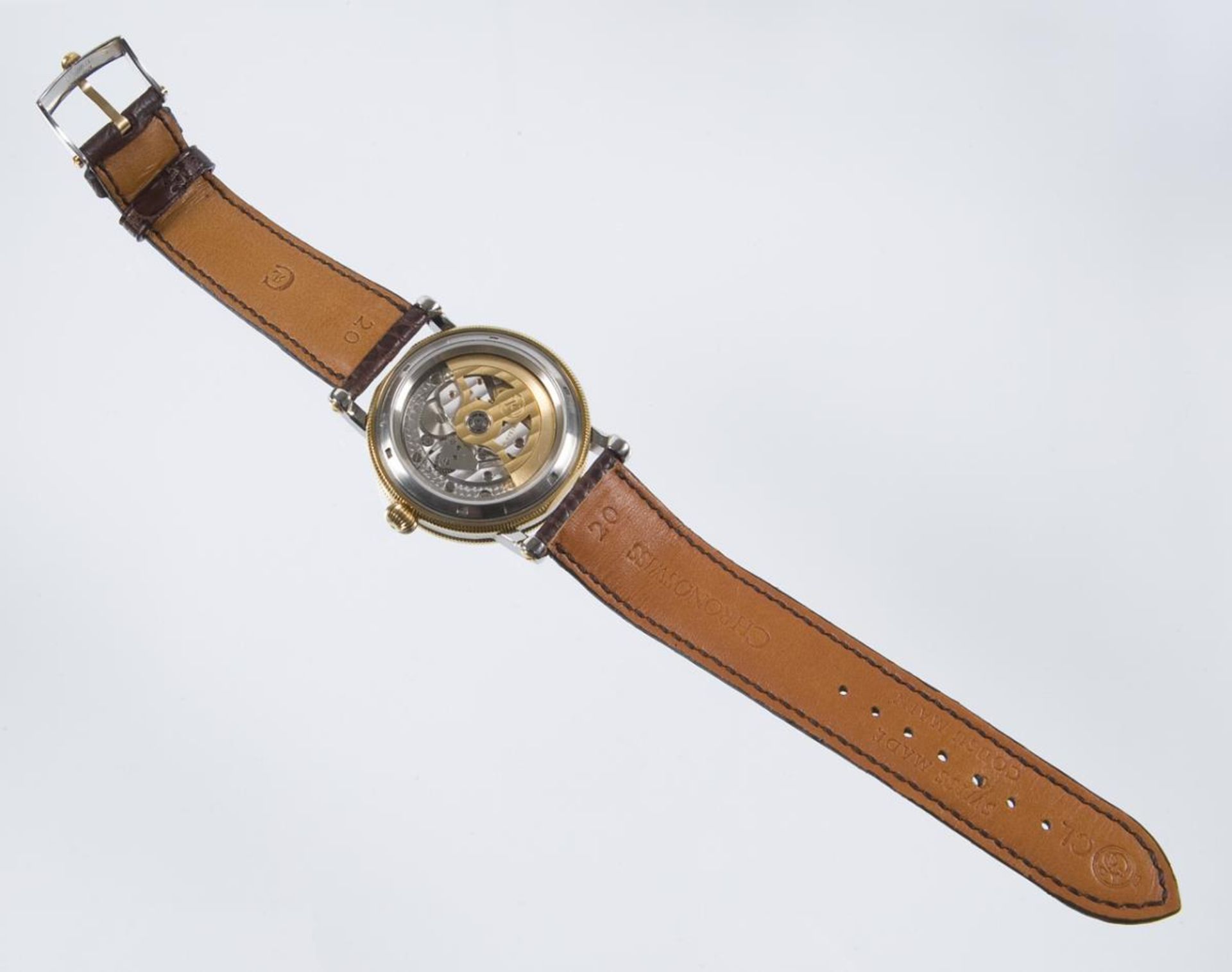 Armbanduhr: Delphis mit 3 verschiedenen Anzeige-Systemen.. CHRONOSWISS. - Bild 4 aus 9