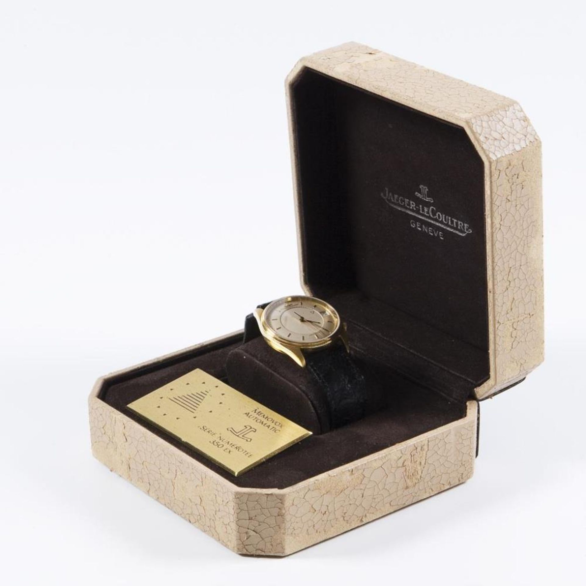 Armbanduhr: Memovox Jubilée in Gold.. JAEGER-LECOULTRE.| siehe Nachtrag - Bild 5 aus 9