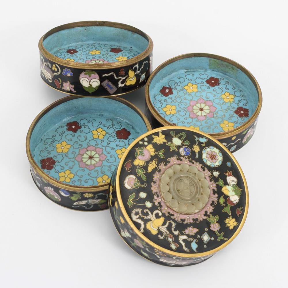 Etagendose Cloisonné. - Image 2 of 2