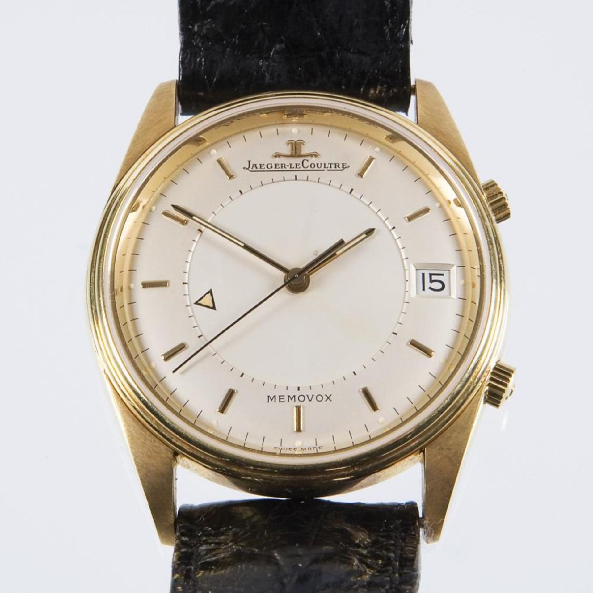 Armbanduhr: Memovox Jubilée in Gold.. JAEGER-LECOULTRE.| siehe Nachtrag - Bild 8 aus 9