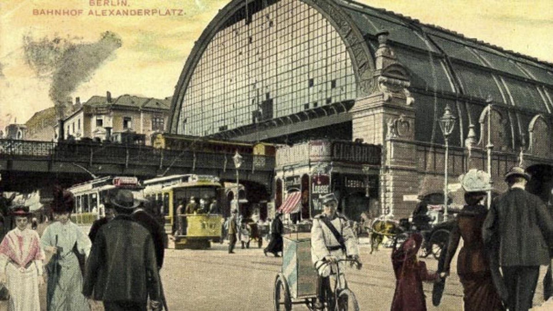 ANTOINE, Otto (1865 Koblenz - 1951 Unteruhlingen). Berlin - Der Bahnhof am Alexanderplatz. - Bild 3 aus 5