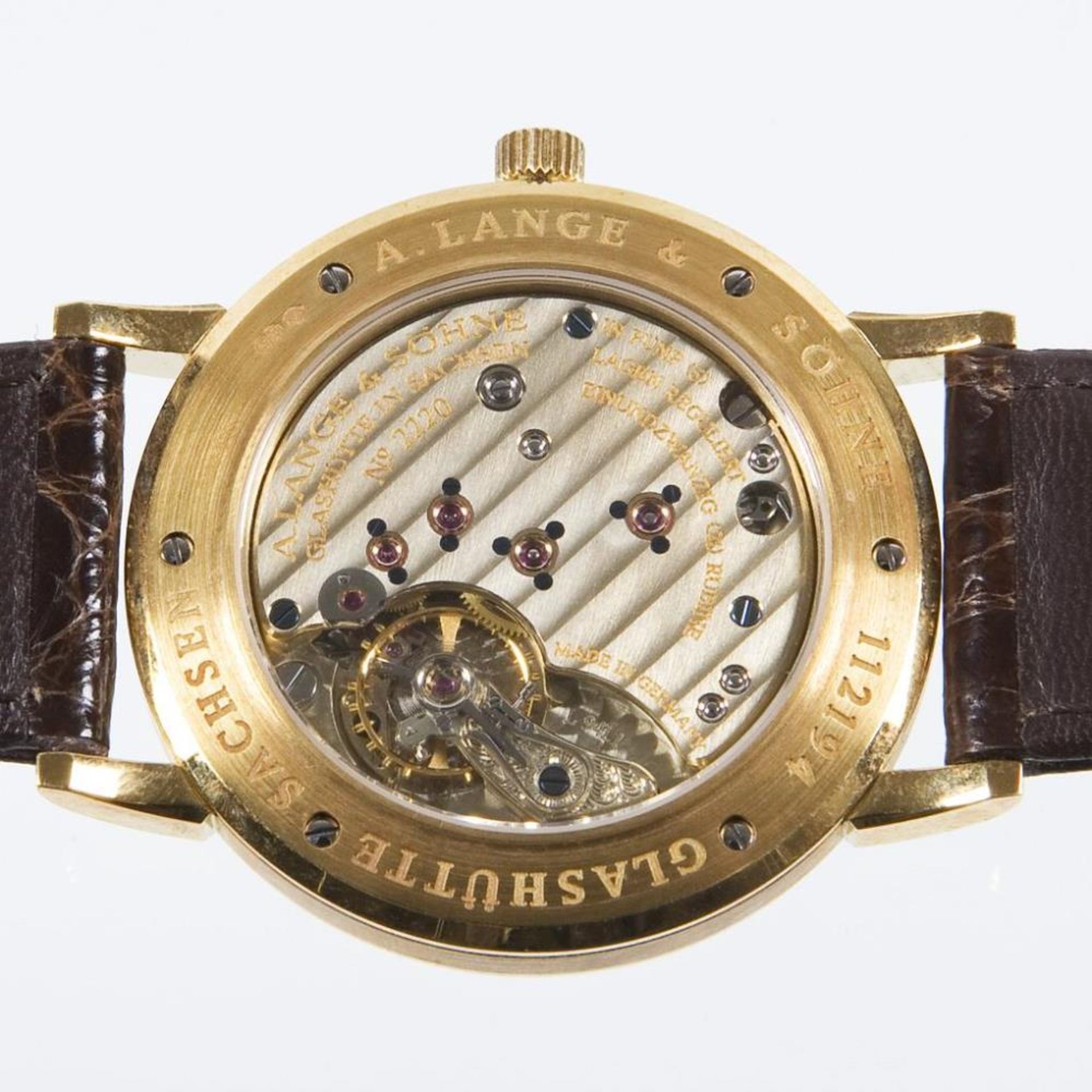 Armbanduhr: Modell 1815 in Gold.. A. LANGE & SÖHNE. - Bild 2 aus 9