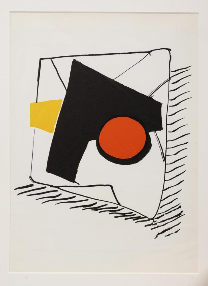 CALDER, Alexander (1898 Lawnton - 1976 New York City). 3 kinetische Werke. - Image 3 of 4