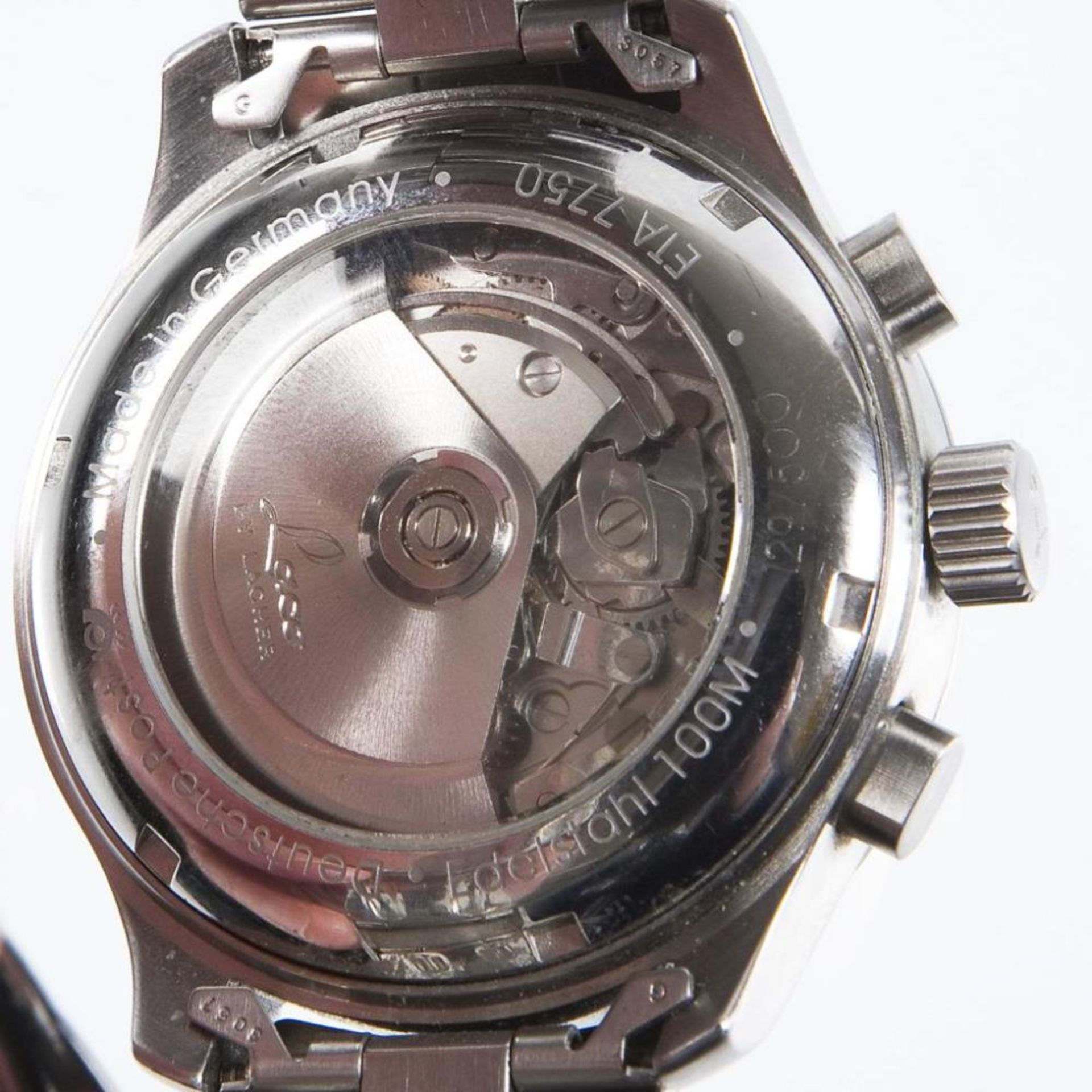 Armbanduhr-Chronograph Modell 100 Jahre Kraftpost.. LACO. - Bild 2 aus 8