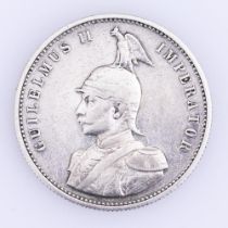 1 Rupie, Deutsch-Ostafrikanische Gesellschaft, 1890.