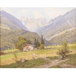 RETZLAFF, Ernst Carl Walter (1898 Berlin - 1976 ebd.). Aus dem Stubaital - Kalkkögel.