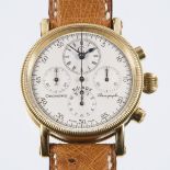 Armbanduhr-Chronograph Kairos in Gold.. CHRONOSWISS.| siehe Nachtrag