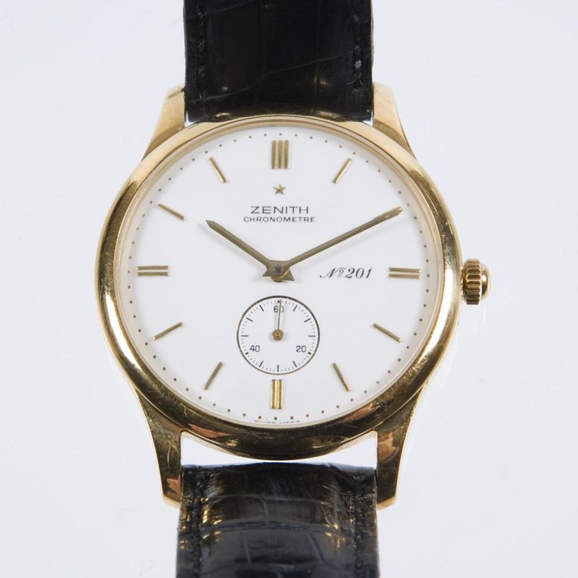 Armbanduhr-Chronometer Collection 125ème in Gold.. ZENITH.| siehe Nachtrag - Bild 8 aus 10