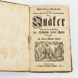 ALBERTI, Georg Wilhelm. "Aufrichtige Nachricht von der Religion, Gottesdienst, Sitten und Gebräuche