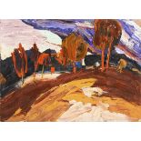 BUSS, Valdis (1924 Balvi/Lettland - 2014). Herbstlandschaft.