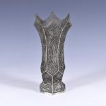 Russische Silberfiligran-Vase.