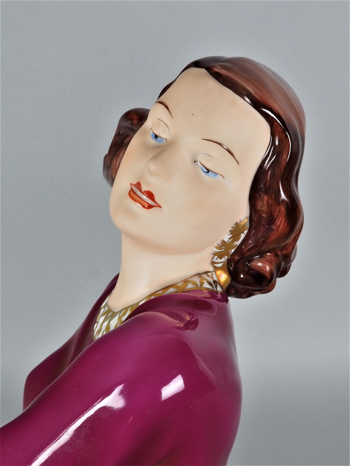 Large art deco figure - Image 5 of 6