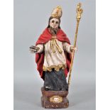 Heiligenfigur St. Magnus, Barock, 18. Jh.