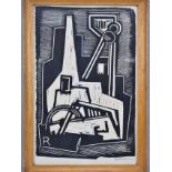 Friedel Rothmann (1898-1983) - Holzschnitt Industriebauten