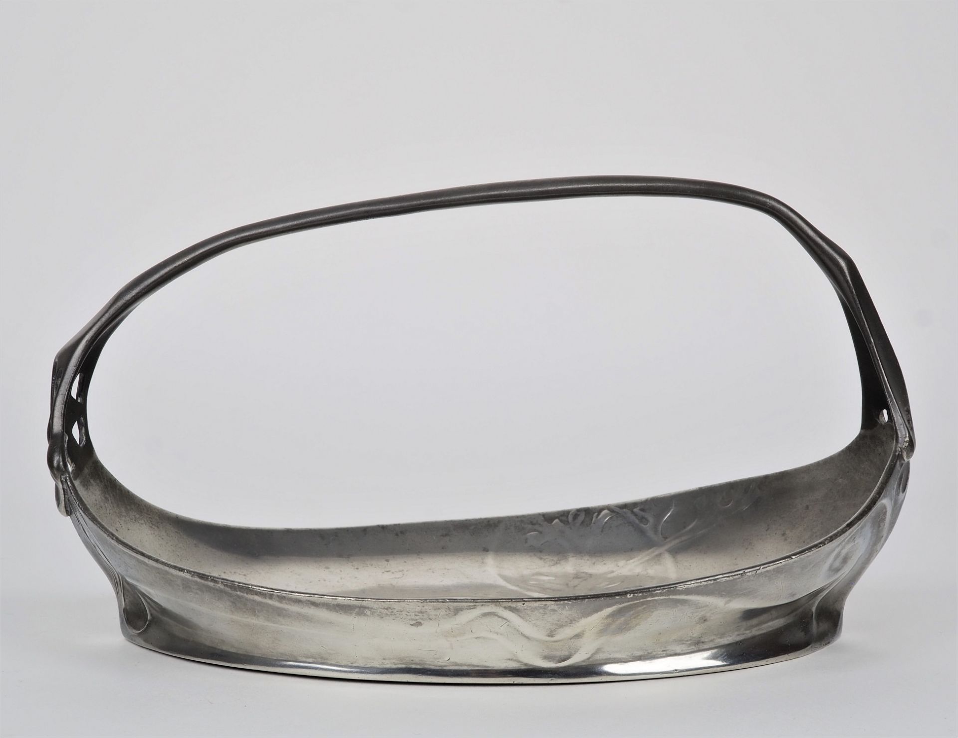 Pewter handle bowl "Kaiserzinn" - Image 2 of 4