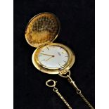 14 kt. Gold Taschenuhr, Arctos