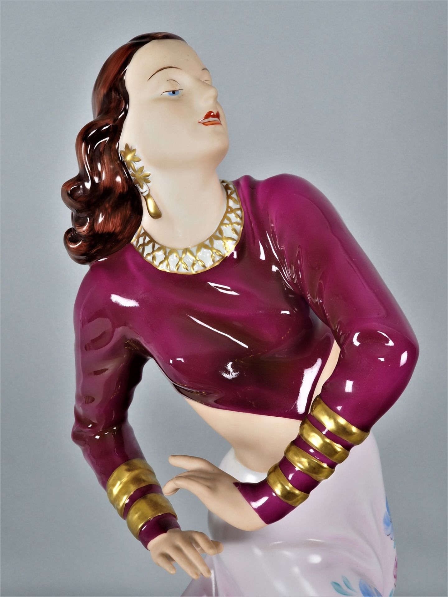 Large art deco figure - Image 4 of 6