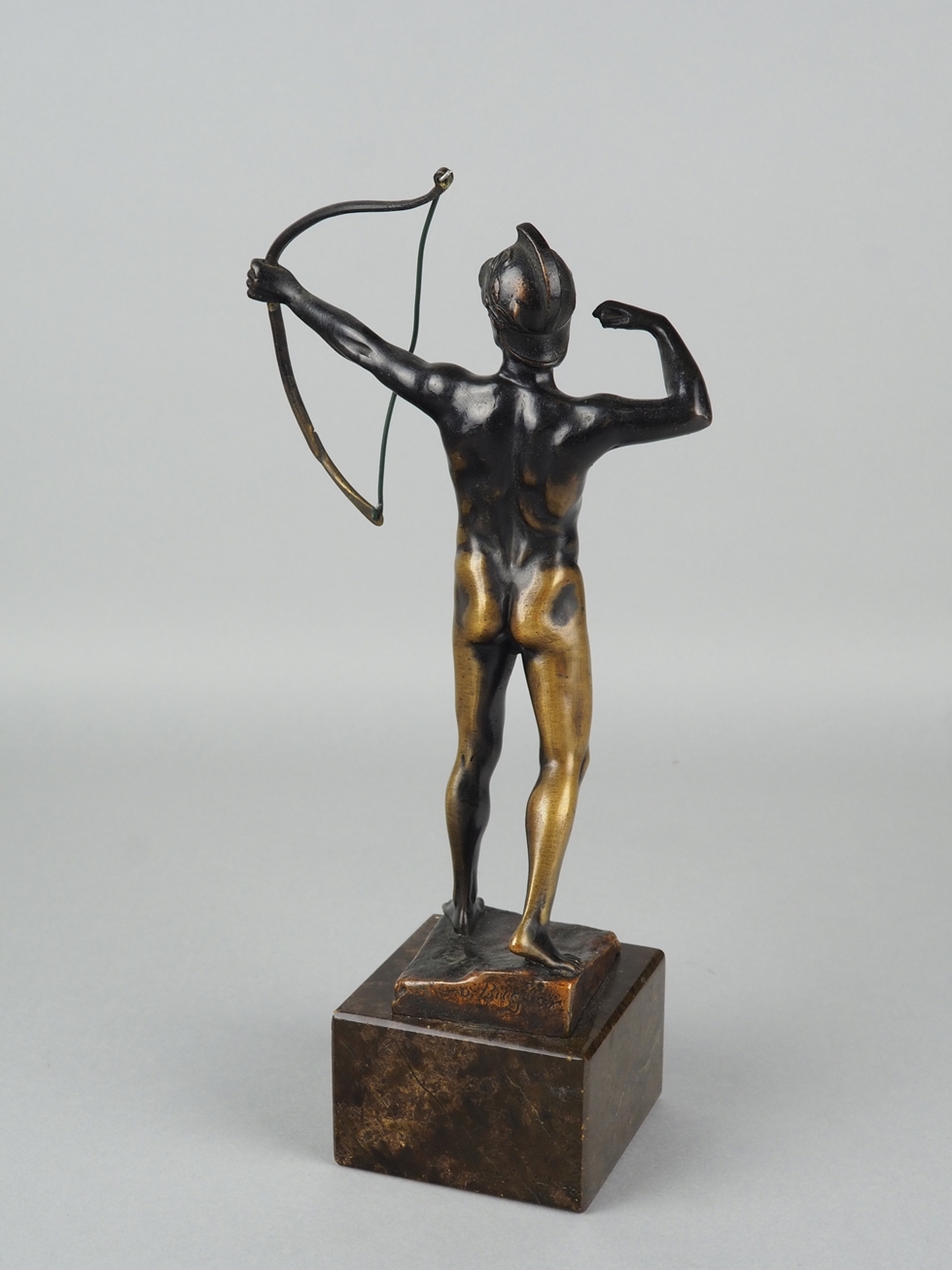 Bronze archer by Victor Bugler - Image 2 of 3