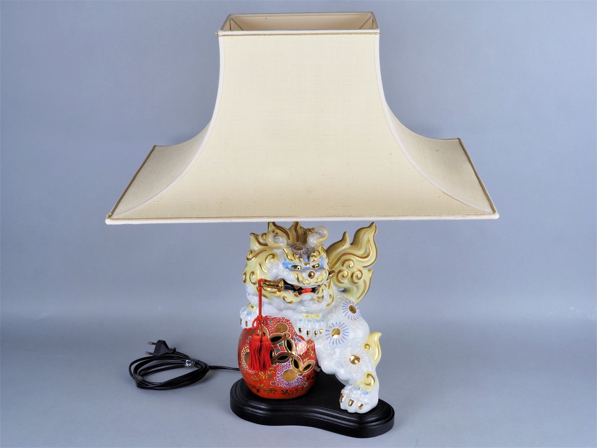 Figure lamp, China, 70s.