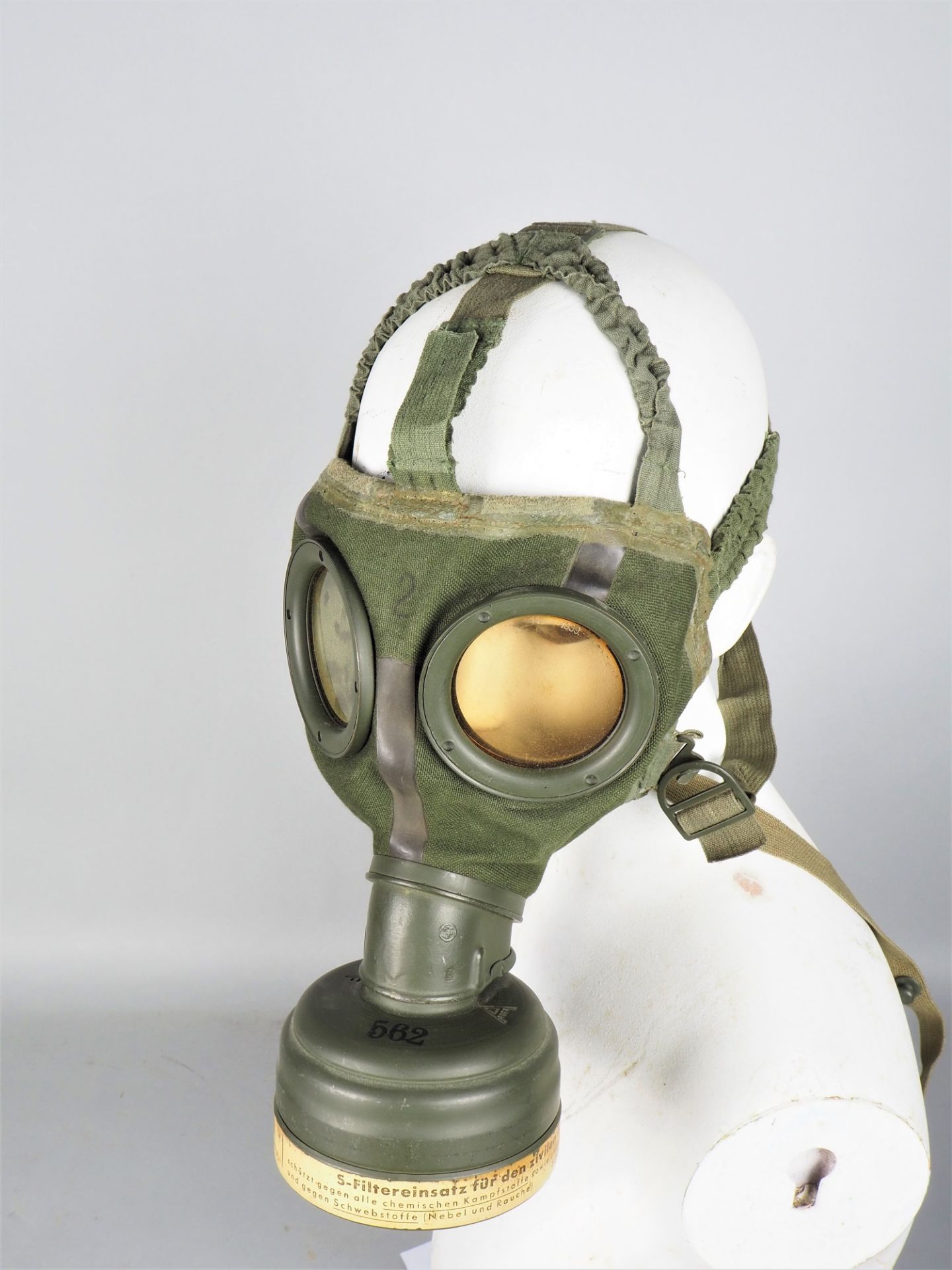 Wehrmacht Gasmaske "AUER", RL1 - Bild 2 aus 2