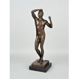 männlicher Akt nach Auguste Rodin in Bronze "das eherne Zeitalter"