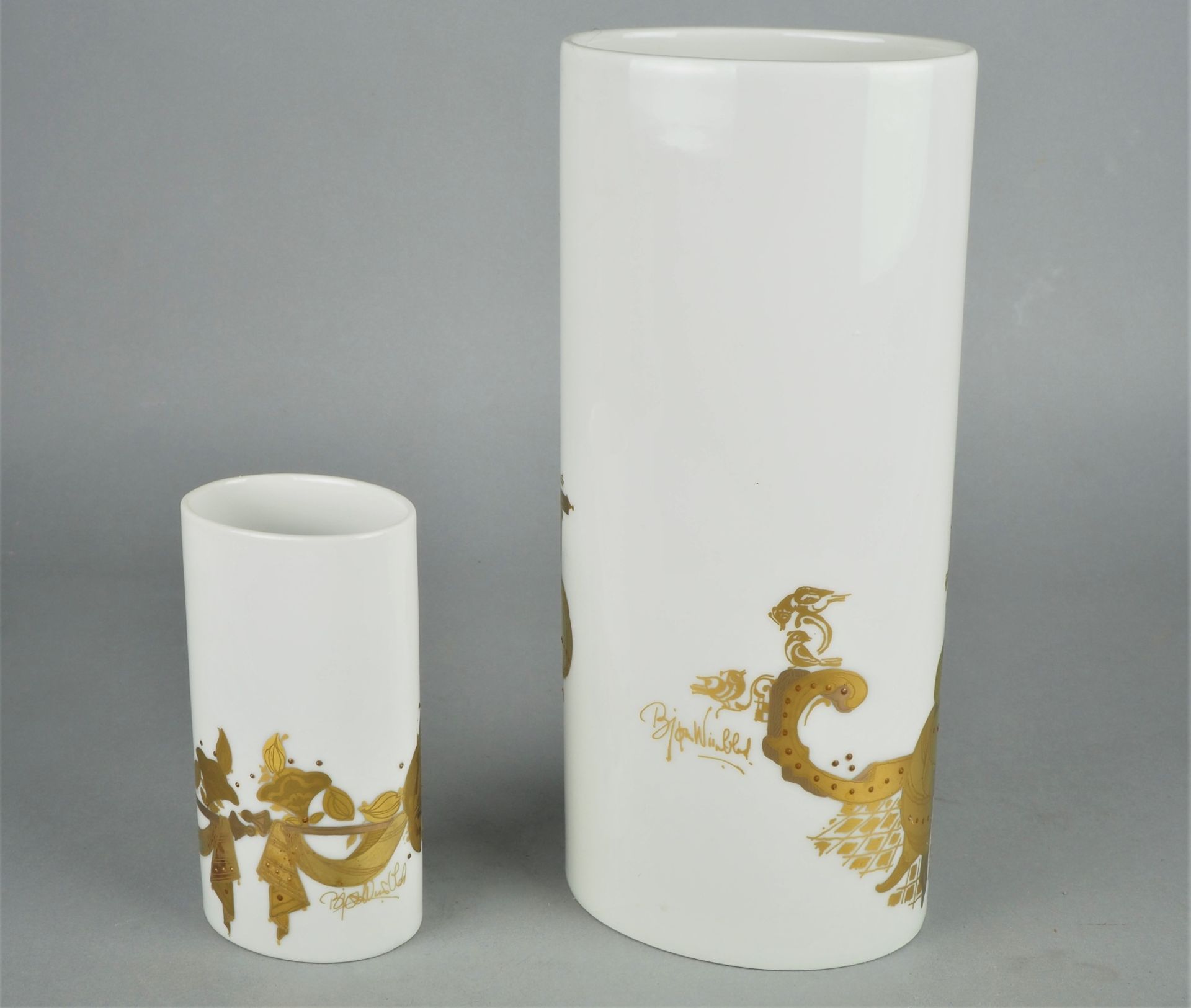 Paar Rosenthal Vasen "Quatre Couleurs" - Bild 2 aus 3