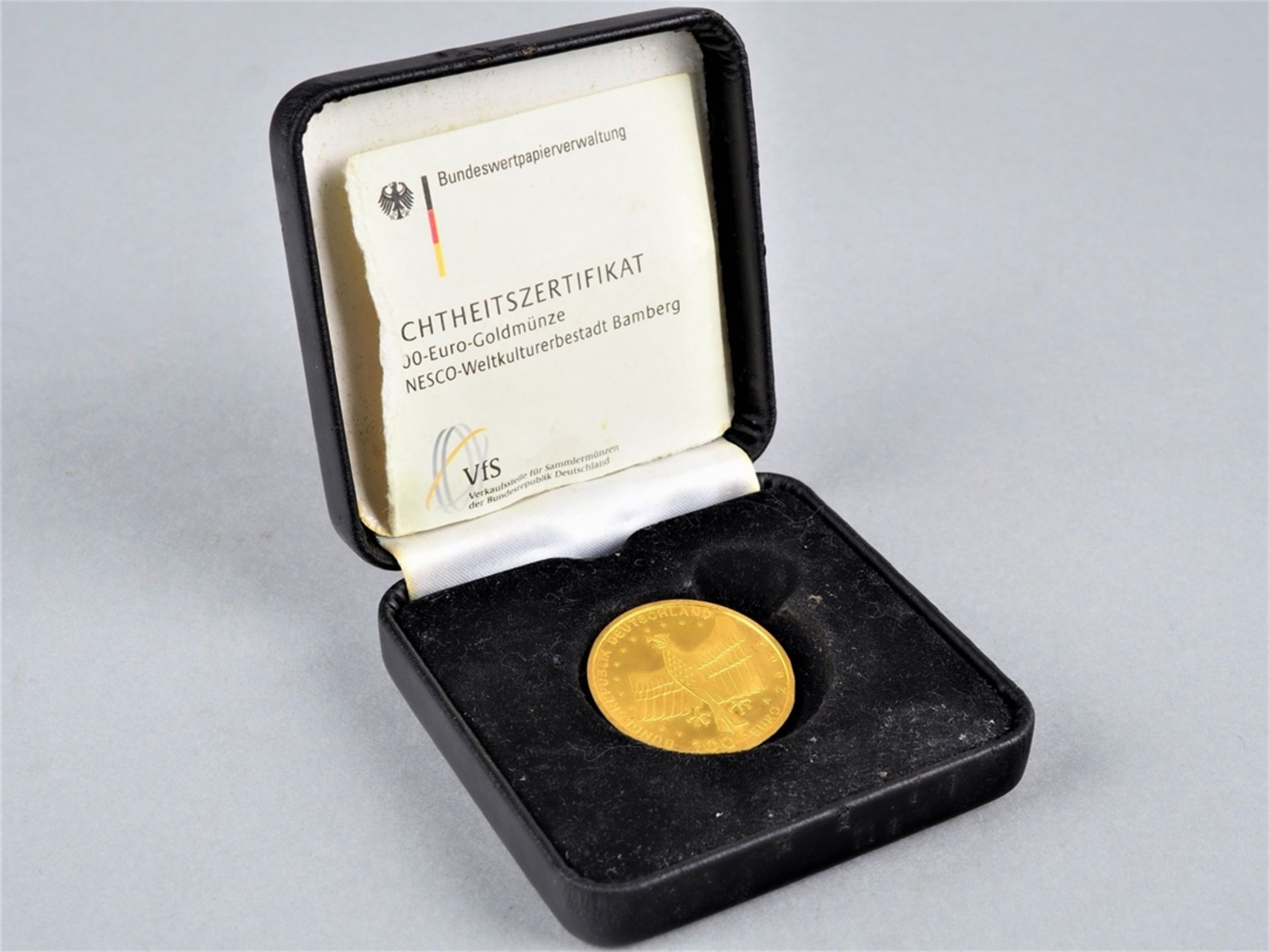 Gold coin 100 Euro, 2004, 15,55 g, 999,9 fine gold
