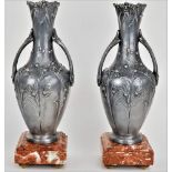Paar Amphoren Vasen, Frankreich um 1900