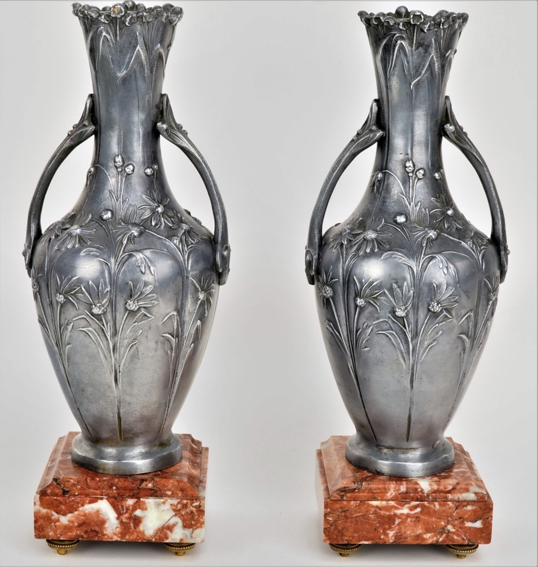 Pair of amphora vases, France around 1900