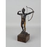 Bogenschütze aus Bronze von Victor Bugler