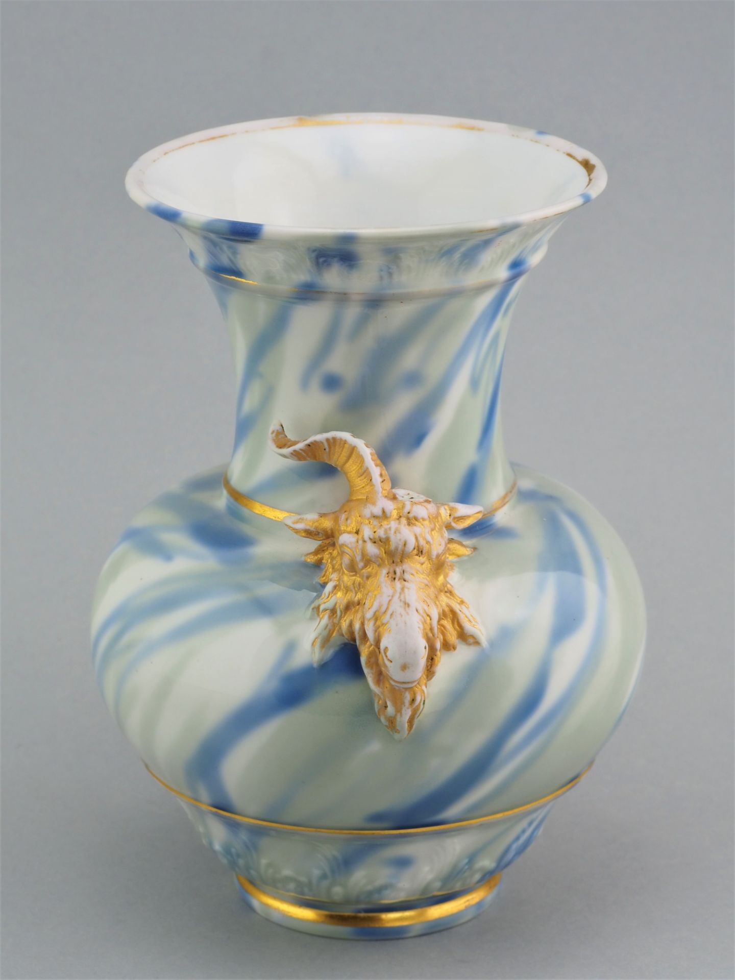 KPM Berlin, Widderkopf Vase um 1870 - Bild 3 aus 4