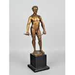 Fechter aus Bronze von Spiro Schwatenberg