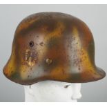 Stahlhelm M-35 mit Normandie Tarnung, Waffen-SS