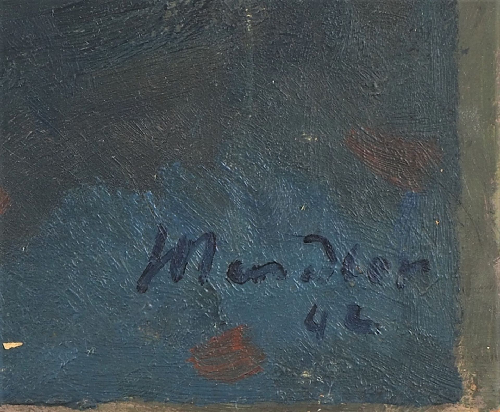 Alfred Mendler (1879 Riedlingen - 1955, Ulm) - Stillleben, 1944 - Bild 2 aus 3
