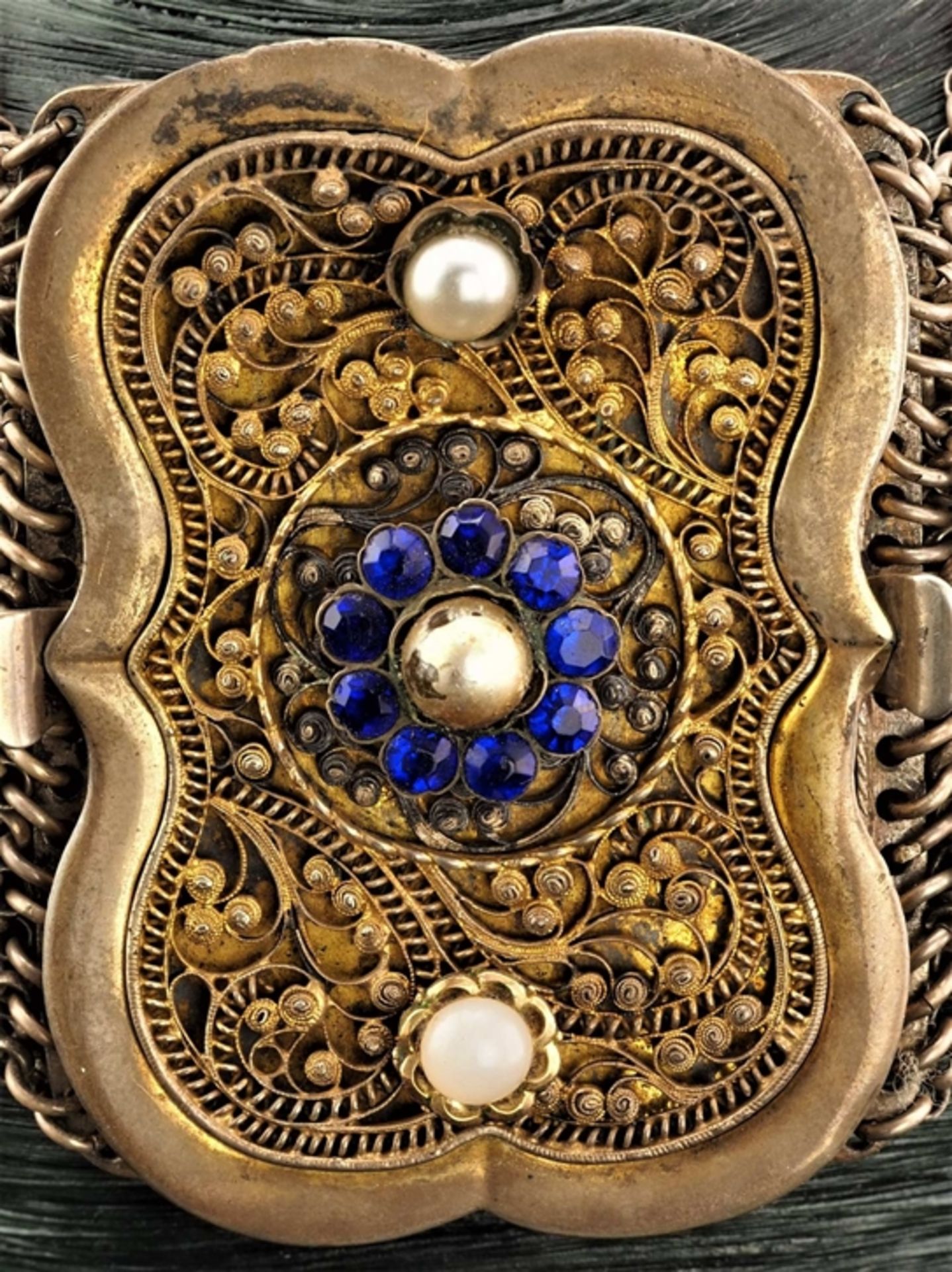 Biedermeier choker necklace around 1850, probably imperial Austria - Image 2 of 7