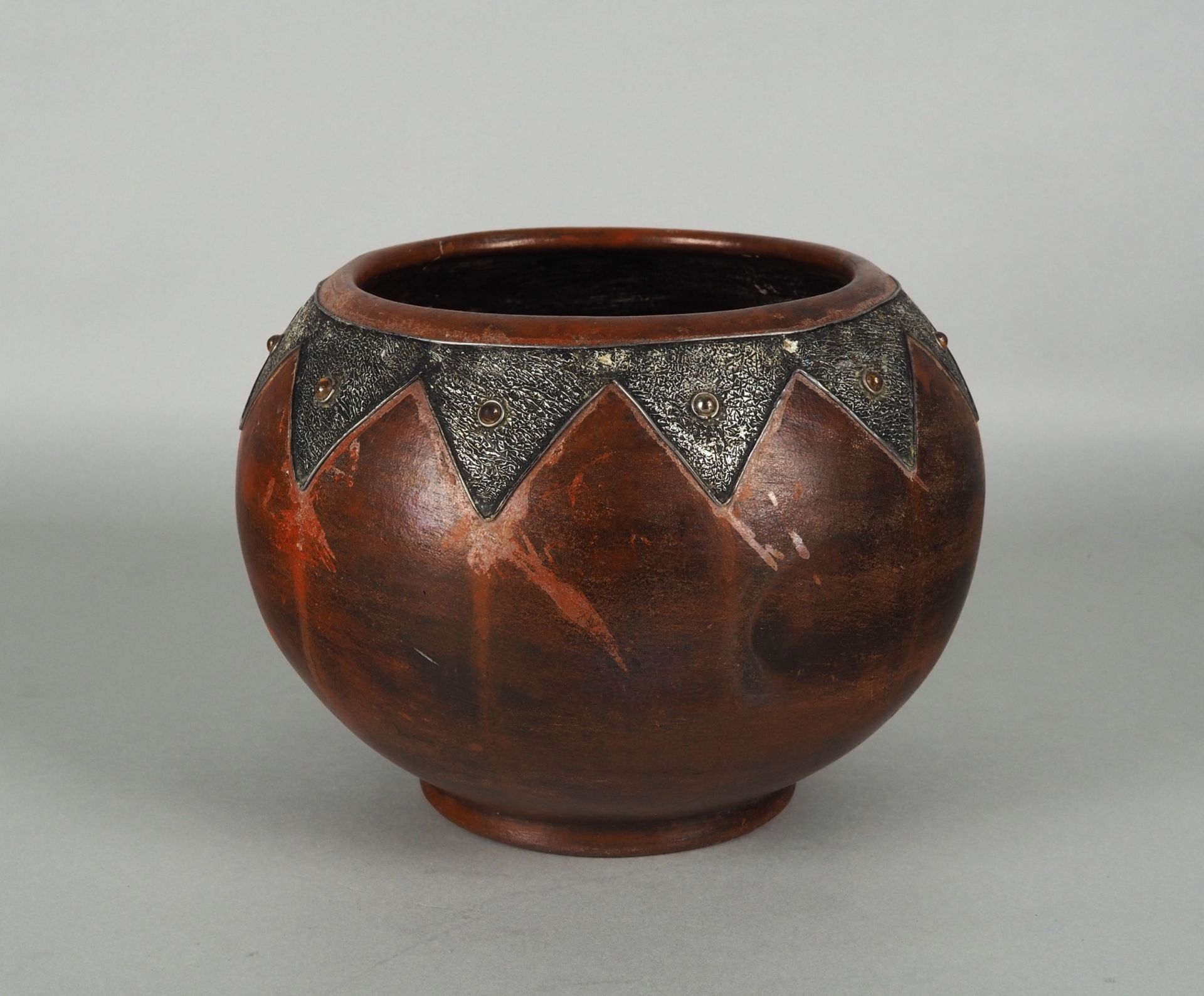 Bellied ceramic vase, 60s.