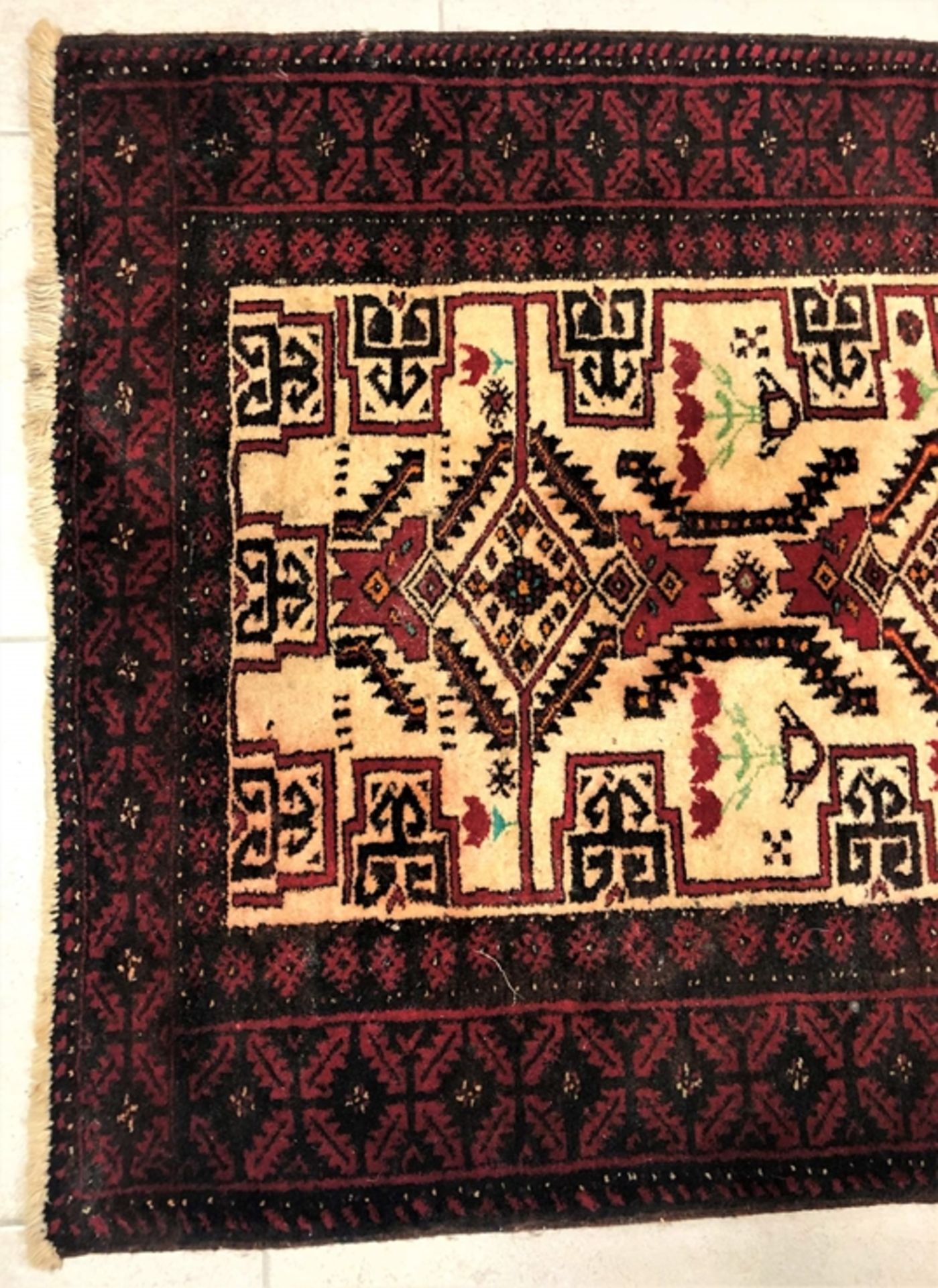 Nomadic carpets / oriental carpet Baluch - Image 2 of 3