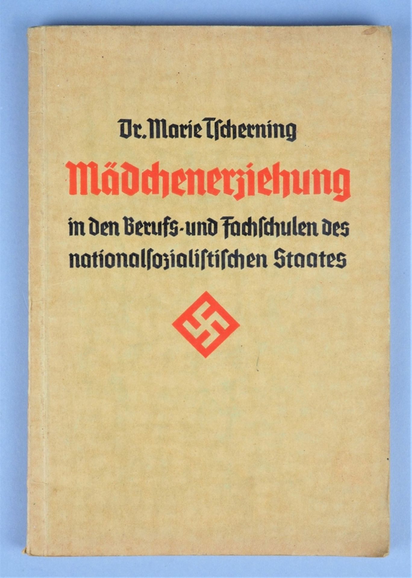 3rd Reich Propaganda Literature: Girls' Education - Dr. Marie Tscherning