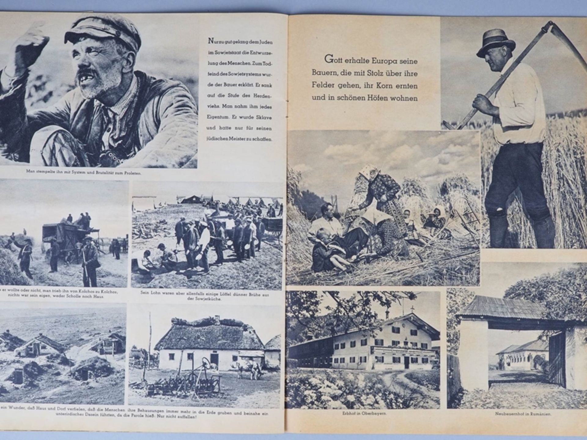 "Der Untermensch" - SS-Hauptamt, rare propaganda magazine. - Image 8 of 12