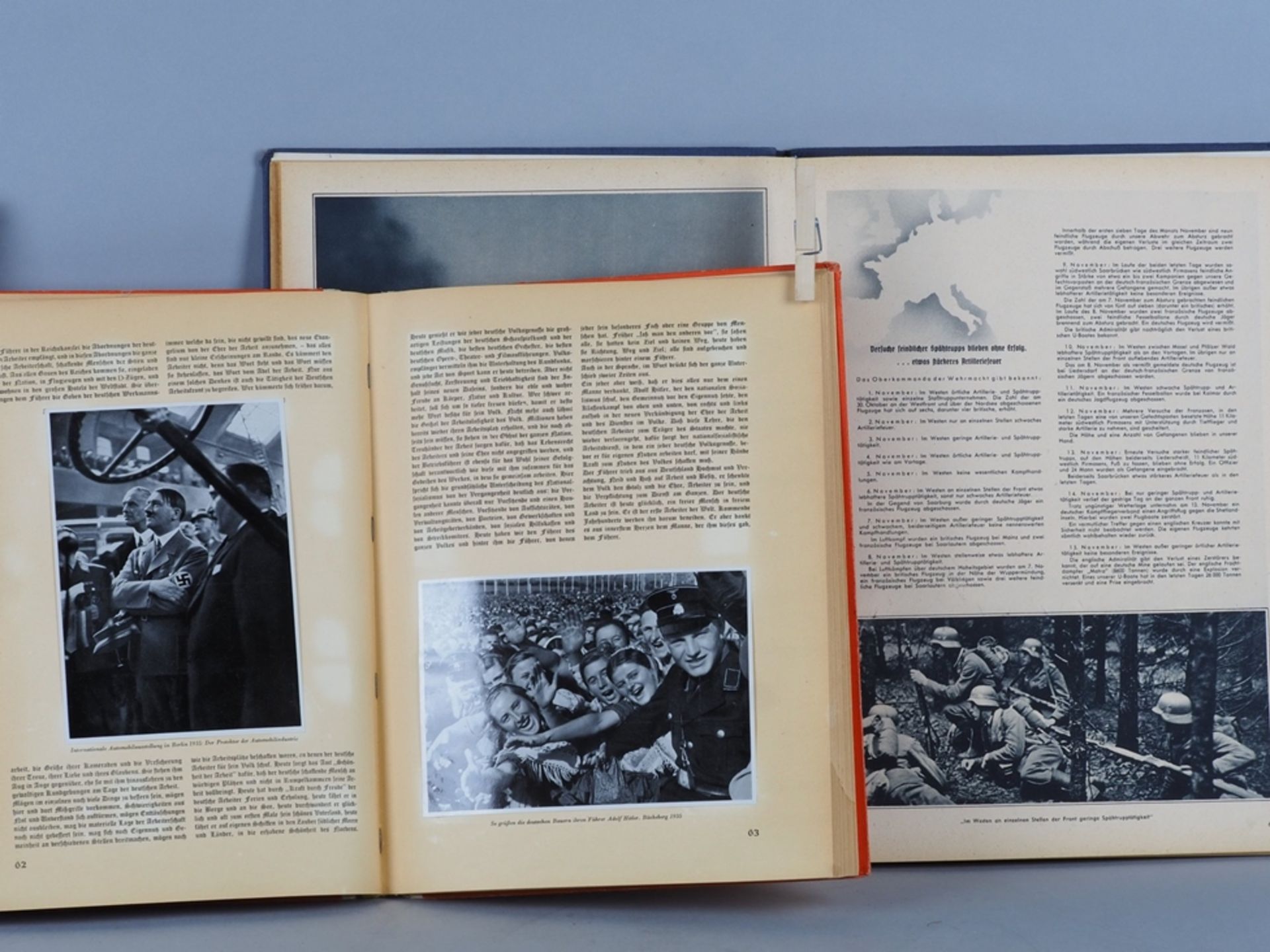 Literature 3rd Reich, Wehrmacht reports & "Adolf Hitler", 1936/1941. - Image 3 of 3