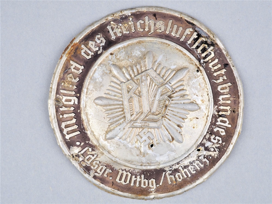 3rd Reich, RLB door badge - Landesgruppe Württemberg-Hohenzollern.