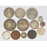 Konvolut alte Münzen, auch Silber