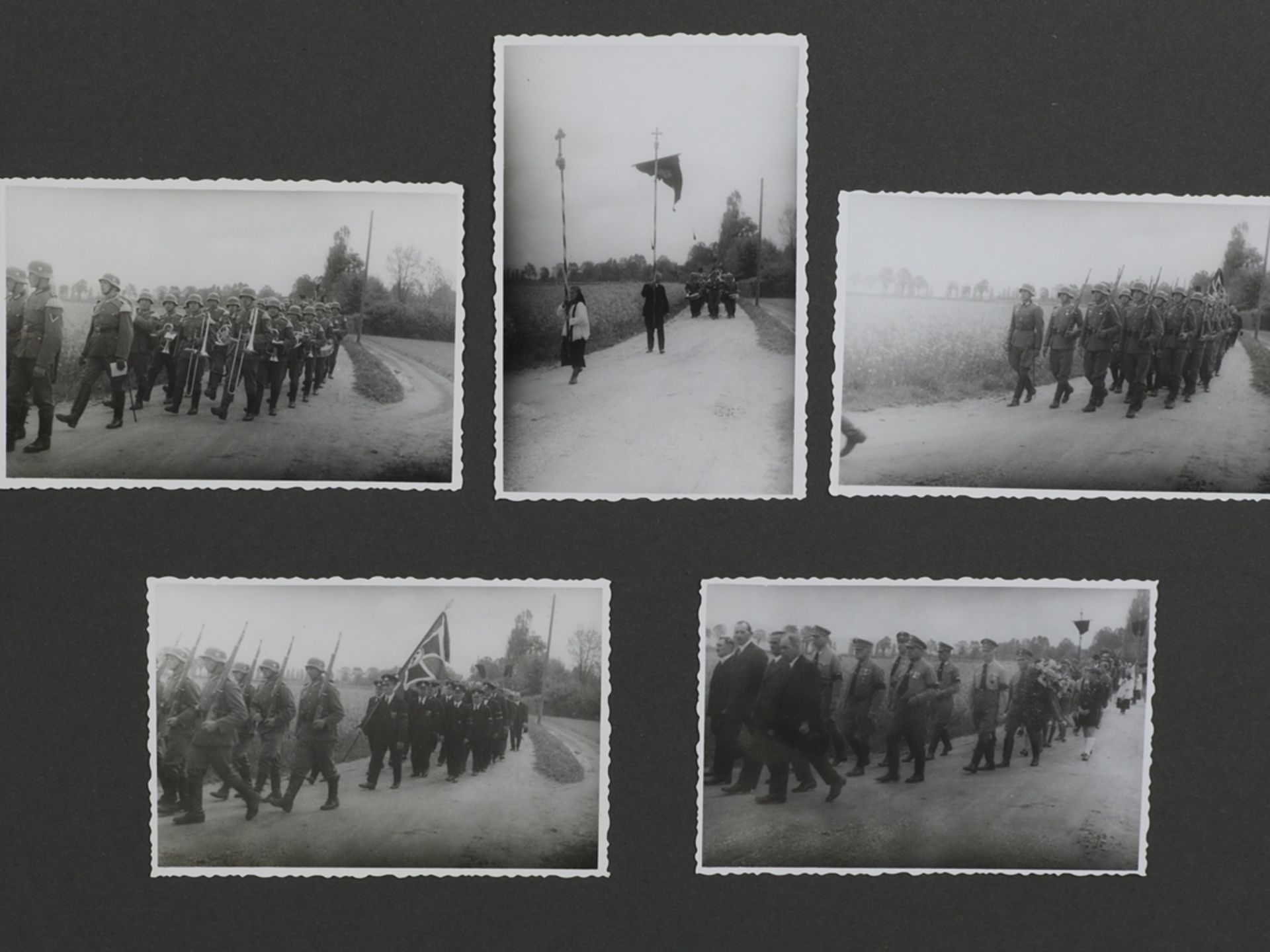 Luftwaffe (Wehrmacht), Fotoalbum Jagdflieger, Kampfgeschwader 255, Leipheim - Bild 11 aus 15